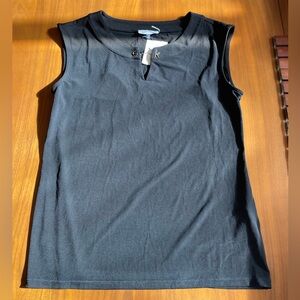 Calvin Klein black sleeveless work top